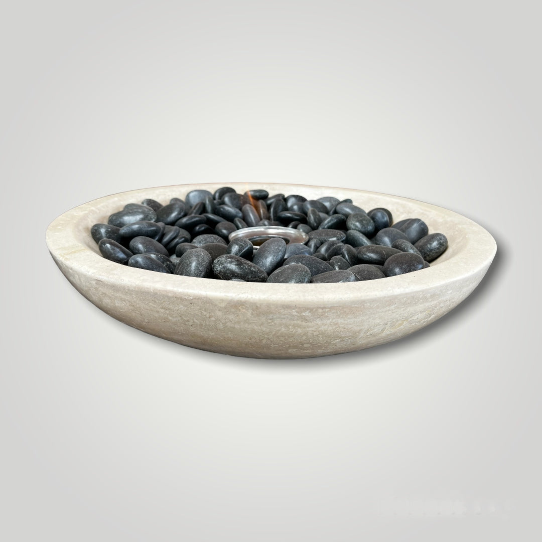 Bowl Decorativo en Marmol Travertino